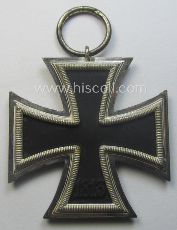 Hardly- ie. simply never used: 'Eisernes Kreuz II. Klasse' being a clearly maker- (ie. '23'-) marked example by the: 'AG für Heeresbedarf in der Graveur- u. Ziselierung'