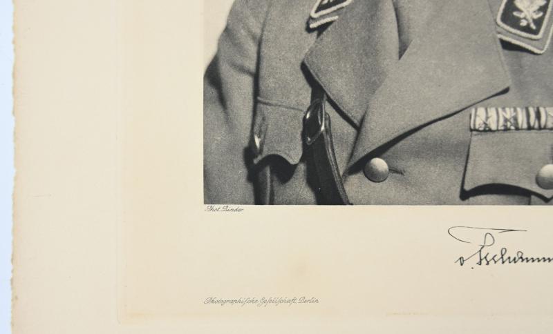 German Third Reich 'Hans von Tschammer Osten' Lithograph by K.J. Böhringer