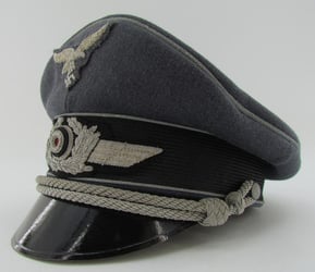 Luftwaffe Officer Visor cap ‘Schirmmütze’ by Erel (...