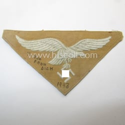 Truly used- and/or carefully shirt-removed, WH (Luftwaffe) 'tropical'-issued...