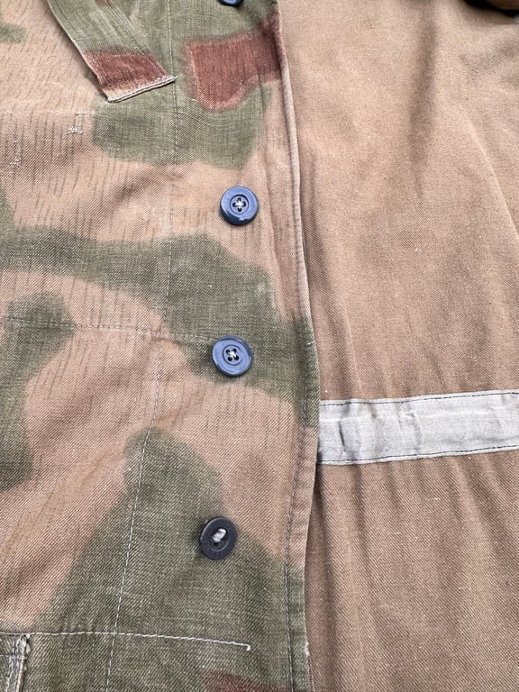 Fallschirmjager Sumpftarn " Knochensack" with plastic RiRi zippers