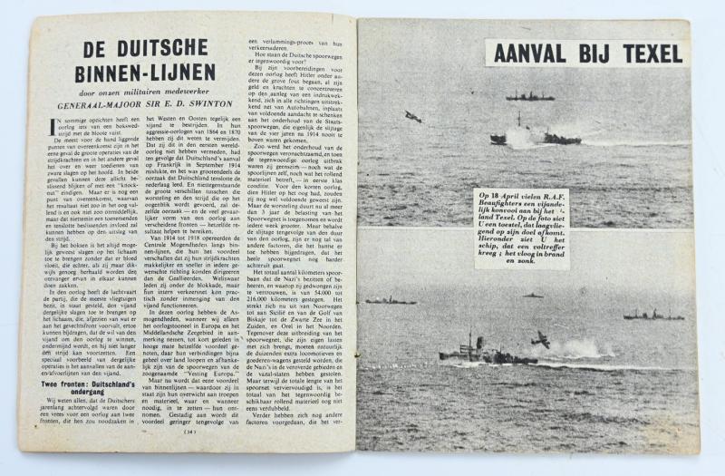 British RAF WW2 Droppingsbooklet 'De Wervelwind'