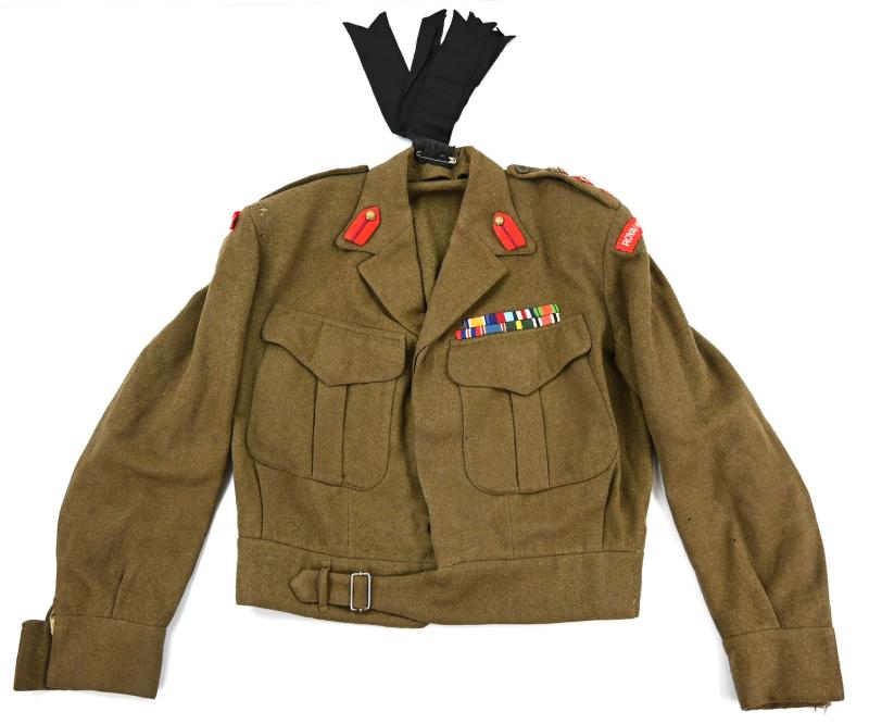 British WW2 Colonel A.E. Davies Tunic & Pictures