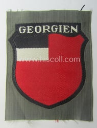 'BeVo'-type armshield entitled: 'Georgien' (being a 'virtually mint-...