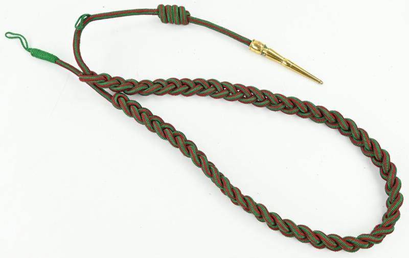 US WW2 French Fourragere Lanyard