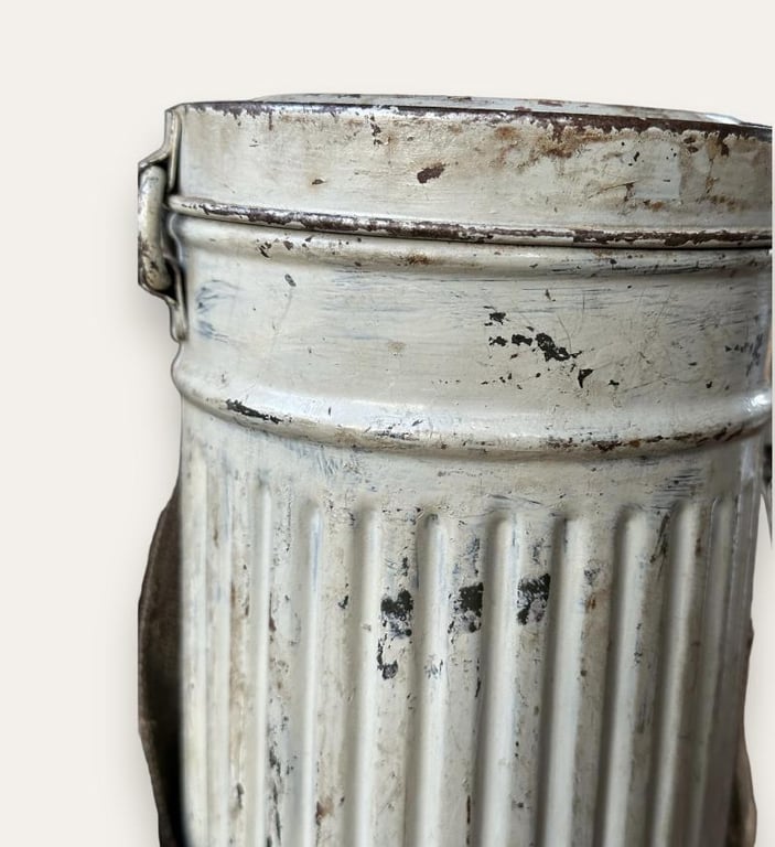 Kriegsmarine Gasmask Canister with straps