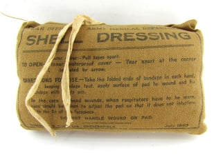 British WWII First Aid Bandage 1940