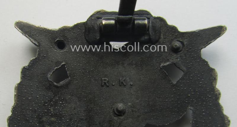 Luxuriously-styled, WH (LW) 'Erdkampfabzeichen' by: 'Rudolf Karneth'