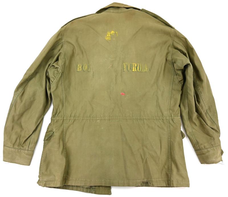 US WW2 M-1943 Painted Combat Tunic