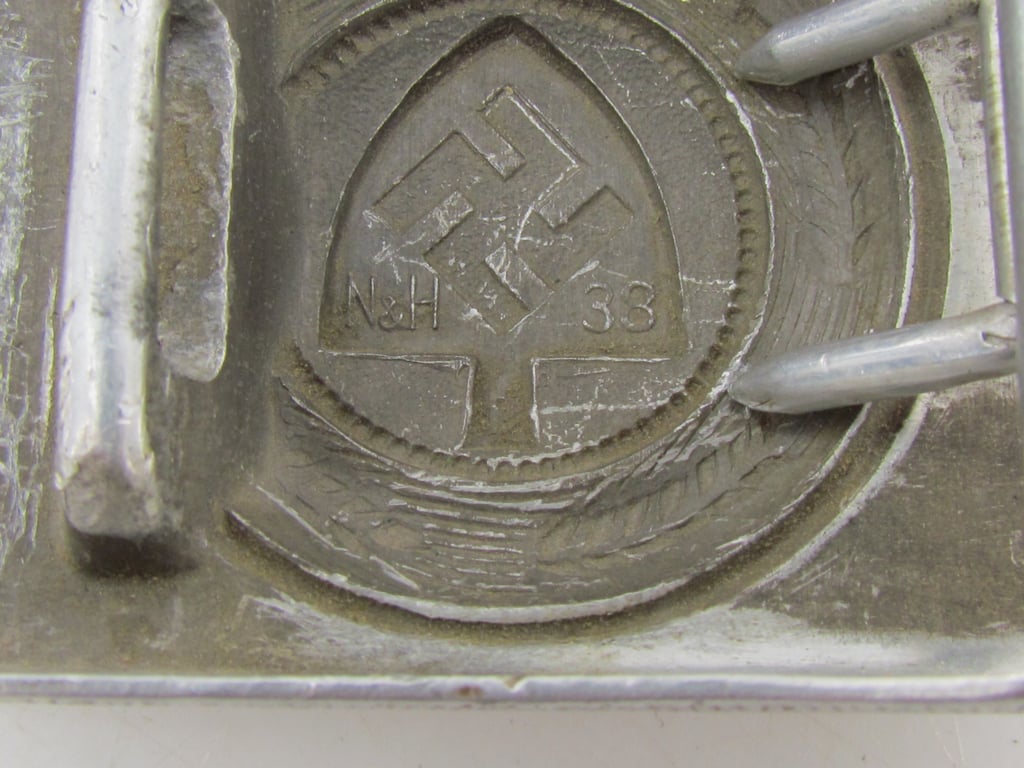 Reich Labor Service (RAD) buckle (Maker N&H 1938)