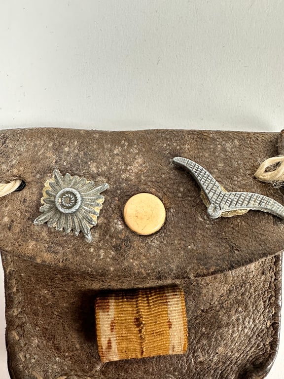 WW2 German Dog Tag Carrying Pouch "Home Made"