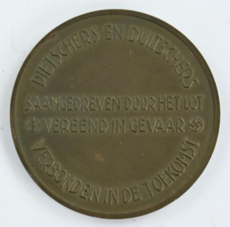 Dutch NSB May 1940 Solidarity Coin with case