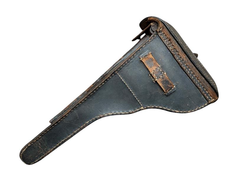 WWI P08 Artilery Leather Holster and cleaning rod