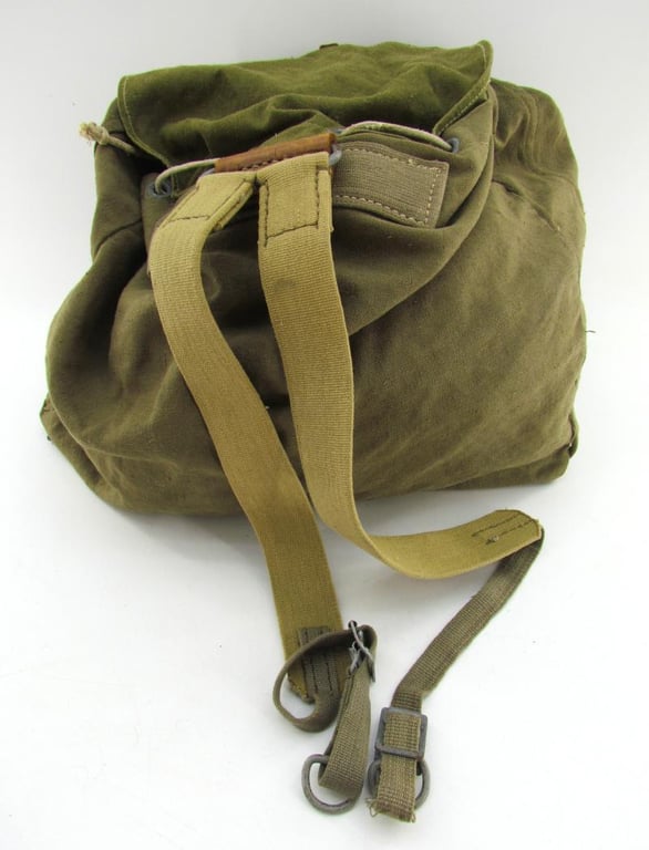 Late War Wehrmacht Backpack  (Rucksack) with Webbing Straps