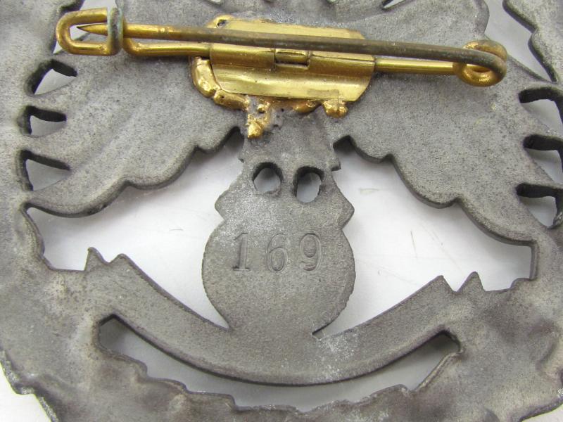 3x Tyrolean Marksmanship Gau Master Shooting Badge in original case ( rare )