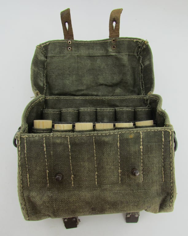 German Webbing Signal Flare Cartridge Pouch