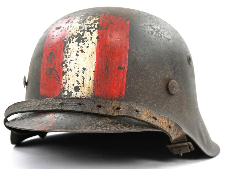 German WH M42 ND Combat Helmet 'Austrian Resistance'