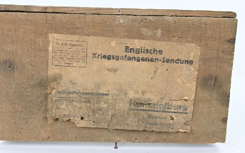 British WW2 POW Post Parcel Box