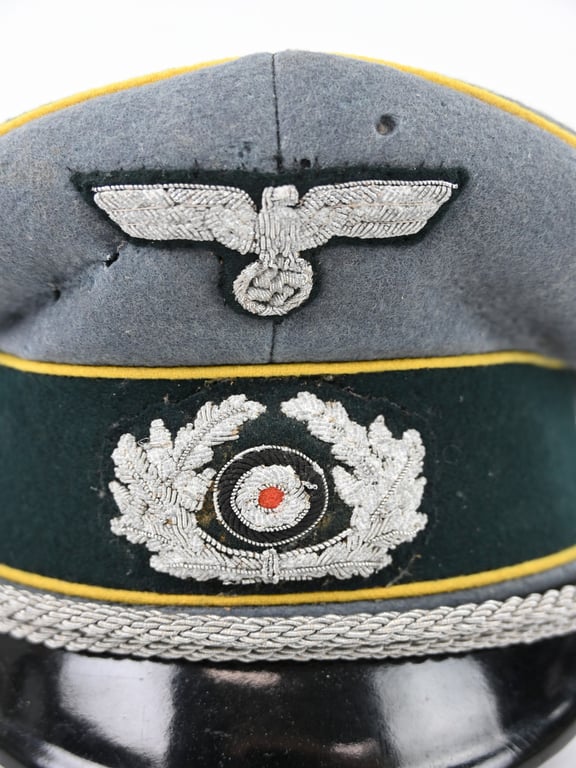 German WH Officer Visor Cap Signals