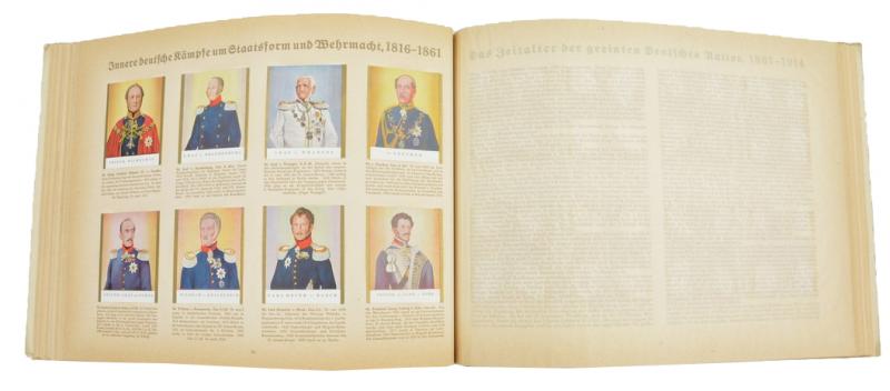 German Cigaretalbum 'Deutsche Helden'