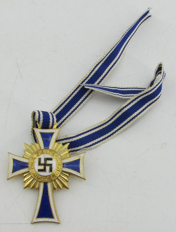 German Mothers Cross in Gold