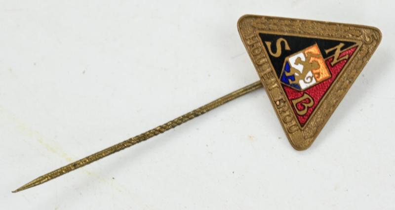 Dutch NSB 5 Years Service Stickpin 'Hou en Trou'