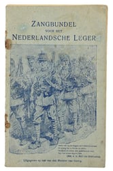 Dutch pre-WW2 Songbook 'Zangbundel voor het Nederlandsche Leger'
