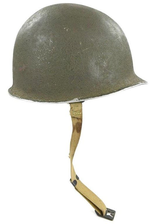 US WW2 Fixed bale Combat Helmet