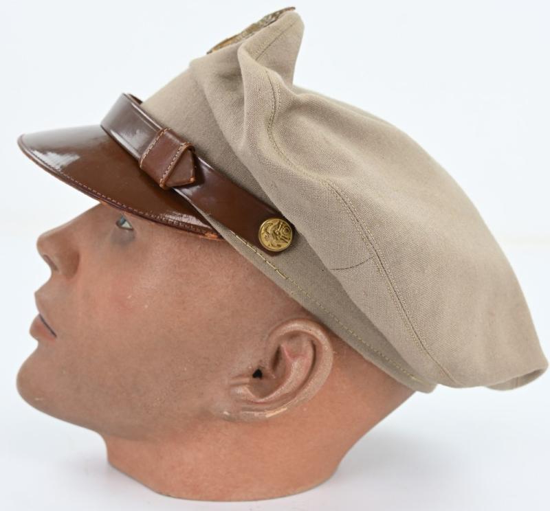 US WW2 Officer's Crusher Visor Cap