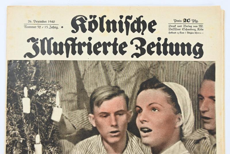 German Magazine kölnische illustrierte zeitung December 26th, 1940