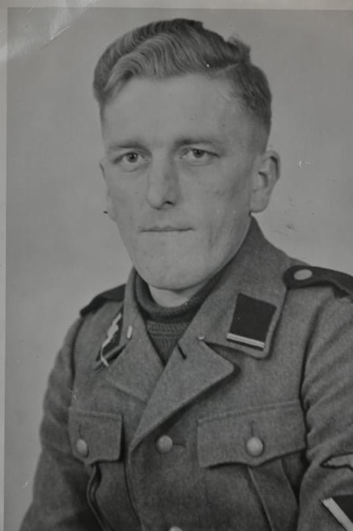 German Waffen-SS Portrait Picture