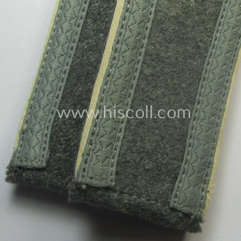 Pair of WH (Heeres) NCO-type (ie. 'M41- o. M43'-pattern) shoulderstraps: 'Uffz. eines Infanterie-Rgts.'