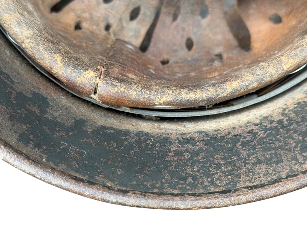 WH (HEER) M40 Camouflaged Helmet