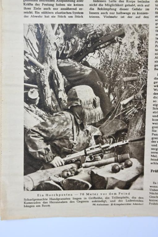 German Magazine kölnische illustrierte zeitung April 22th, 1943