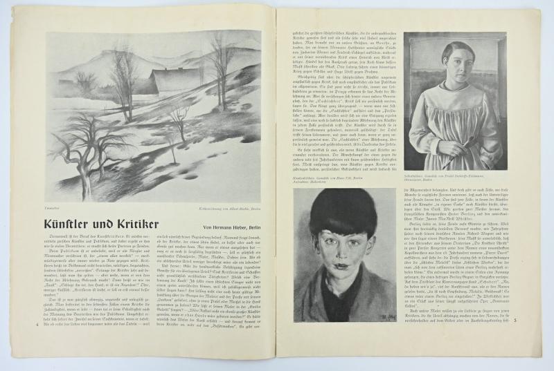 German Third Reich 'Die Kunstkammer' Magazine