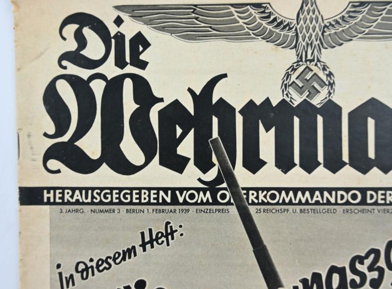 German WH Magazine 'Die Wehrmacht' 1939
