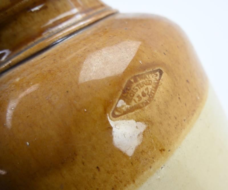 British WW2 Footpowder Jar