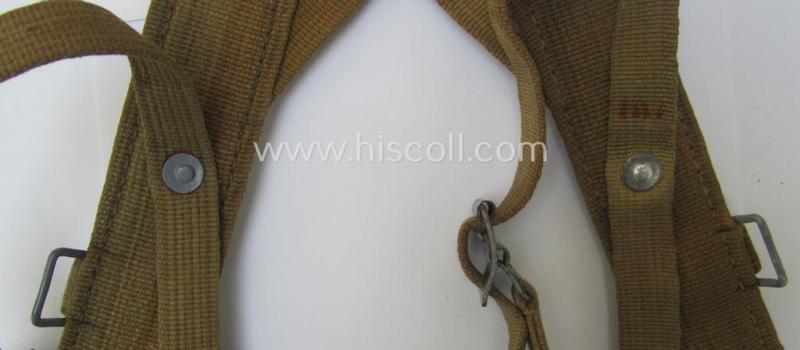 Early- (ie. mid-war-) period, 'all-linnen'-based specific 'tropical-issue'-pattern WH 'A-Rahmen' (ie. 'Gefechts- or 'Sturmgepäck')