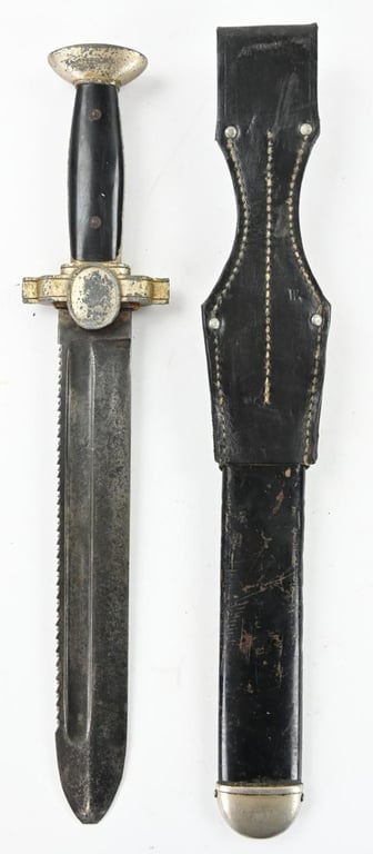 German DRK Hewer Dagger with Frog
