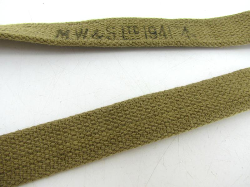 British WWII Equipment Strap 1941