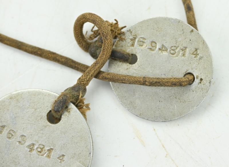 US WW1 Dog-tag Set 'Charles O. Gendron'