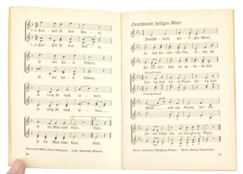 German KM Song Book