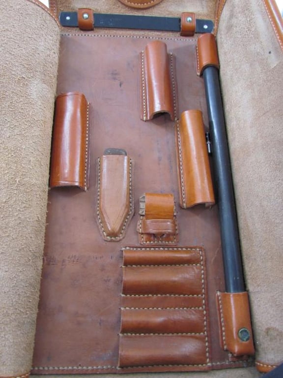 Flak38 Leather ( Waffenmeister ) Tool Pouch Marked 1939...Rare
