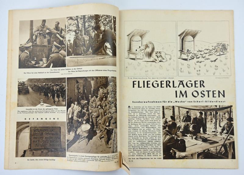 German Third Reich Magazine 'Die Woche' 1940
