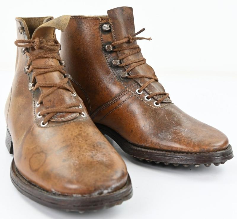 Italian WW2 M37 Low Boots