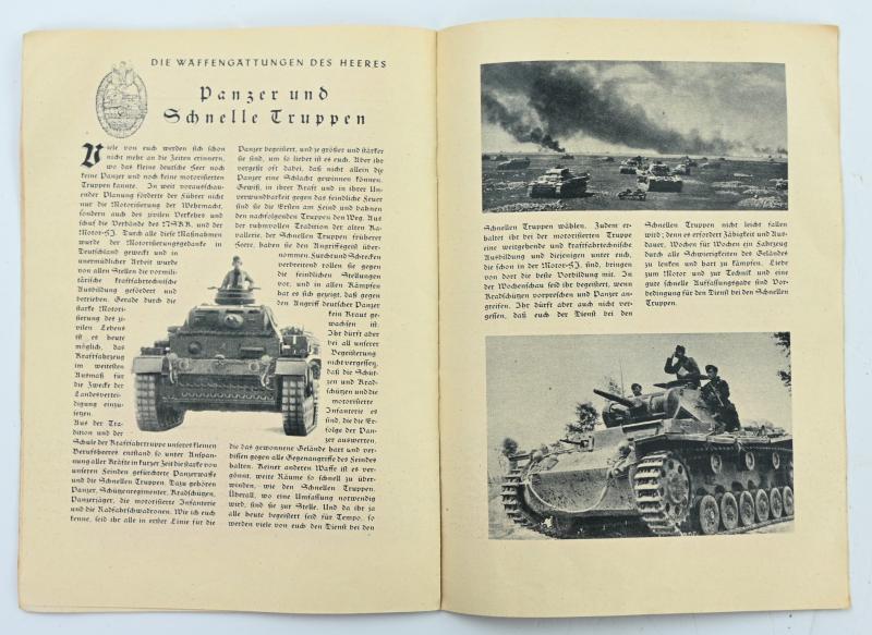 German Third Reich Booklet 'Deutschlands Heer, Deutschlands Schwert'