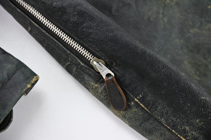German KM Leather Coverall