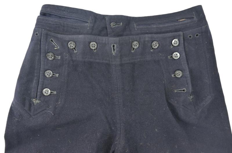 US WW2 Navy Dark Blue Shirt & Trousers