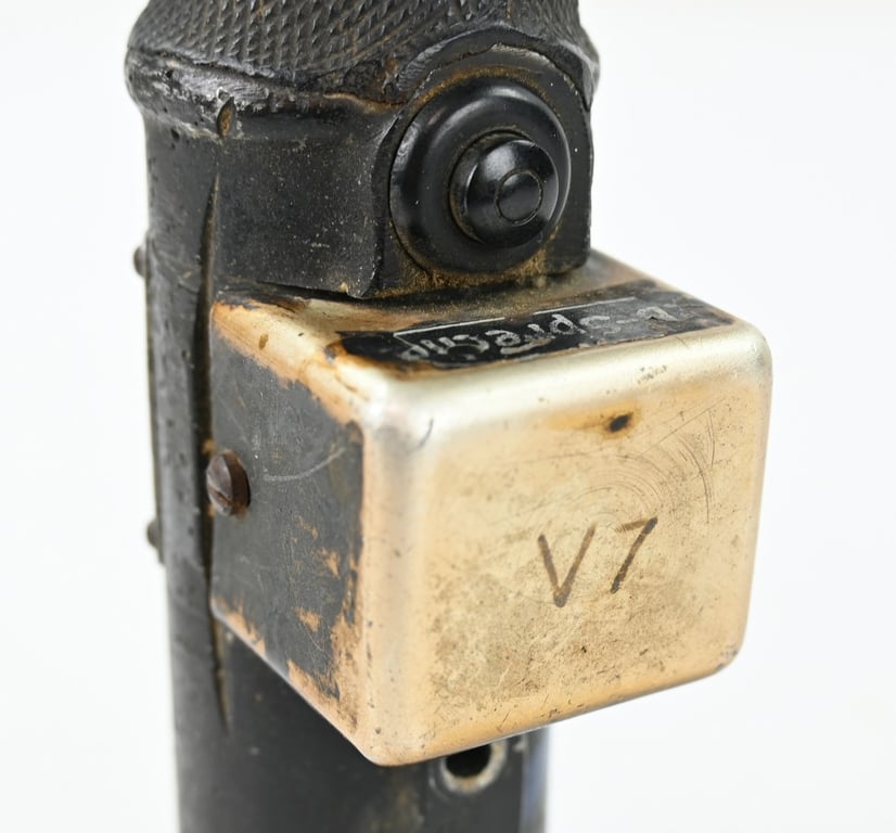 German LW ME262 Messerschmitt Controle Stick with Map and Compass