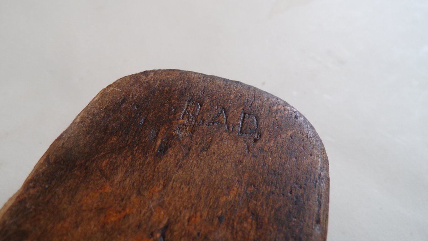 RAD Issued Wooden Shoe Brush